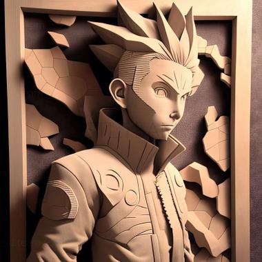 3D model Shikamaru Nara FROM NARUTO (STL)